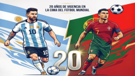 Cristiano y Messi 